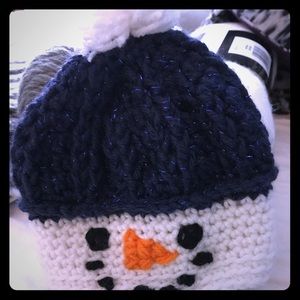 Infant’s Crocheted Beanie Hat